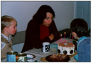 Lisa's birthday, 1998