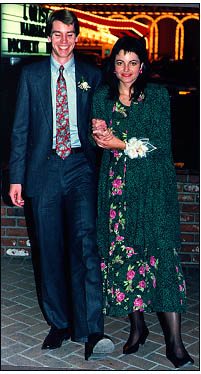 Practicing the Wedding Walk